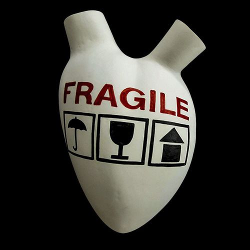 现代风格花瓶 - FRAGILE - ELICA STUDIO - 瓷质 / 壁挂 / 手工