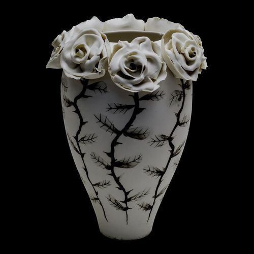 现代风格花瓶 - ROSAM - ELICA STUDIO - 瓷质 / 手工 / 商用
