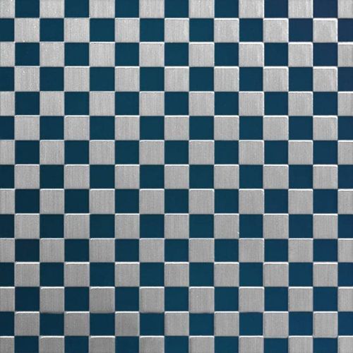 装饰金属板 - COLOURTEX® CHECKS - Rimex - 不锈钢 / 3D / 有色