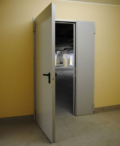 服务门 - Corner Frame - Endoors - 镀锌钢板 / 平开 / 现代风格