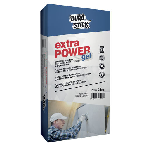 水泥基底胶 - Extra Power Gel - DUROSTICK - 用于瓷砖 / 用于室内 / 室外