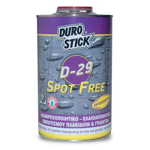 瓷砖防水处理 - D-29 Spot Free - DUROSTICK - 即用型 / 防污渍