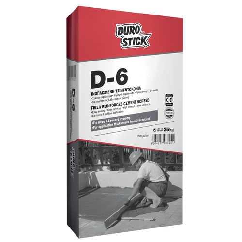 自流找平找平层 - D-6 - DUROSTICK - 水泥 / 高强度