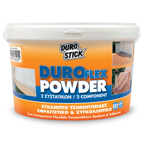 粘贴式胶合剂 - Duroflex - DUROSTICK - 防护 / 用于混凝土 / 用于金属