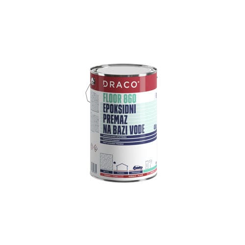 环氧地面 - FLOOR 860 - DRACO - 工业 / 其他形状 / 高强度