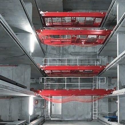自动停车系统 - DE-900 - DE-PARK - 机械手 / 带有平台 / 配备电梯