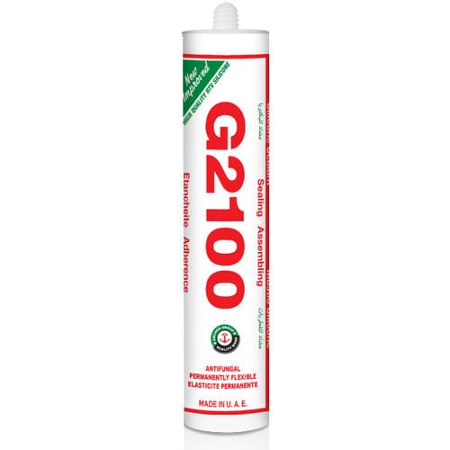 弹力胶合剂 - G2100 - ANCHOR ALLIED - 硅树脂基底 / 粘贴式 / 用于玻璃
