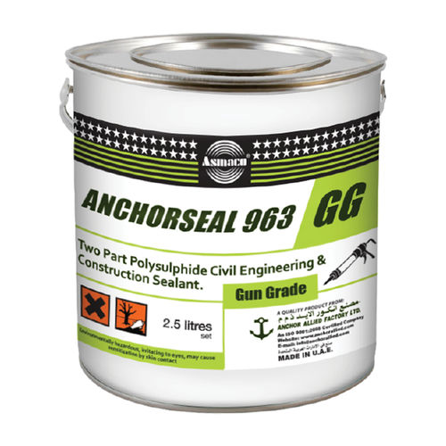 弹性材料胶合剂 - Asmacoat WP 963 Polysulphide GG - ANCHOR ALLIED - 密封 / 粘贴式 / 用于石材