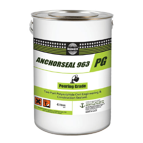 粘贴式胶合剂 - Asmacoat WP 963 Polysulphide PG - ANCHOR ALLIED - 用于楼板 / 用于游泳池 / 用于接头