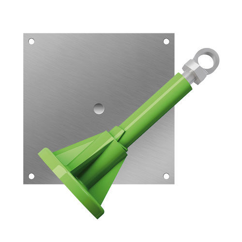 不锈钢钩挂锁定装置 - MINI MASONRY  - isorocket - 塑料 / 用于外墙 / 用于幕墙