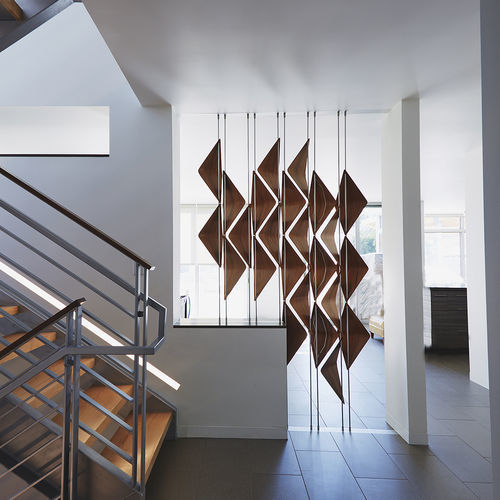 胡桃木空间隔断 - WINDOW SHADES - Elish Warlop Design Studio - 商用 / 室内 / 定制