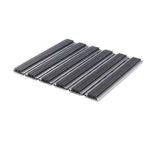 商用入口地垫 - ALUFLEX JUNIOR - Almelose Borstelindustrie - 橡胶 / PVC / 铝制