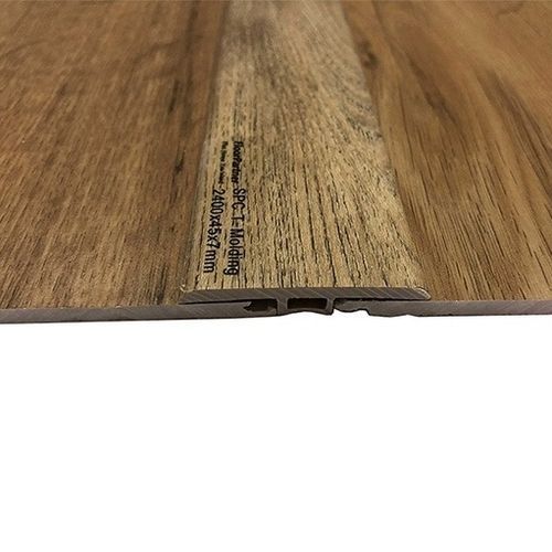 SPC分隔型材 - Jiangsu Zhengyong Flooring Decoration - 用于瓷砖 / T形 / 棕色