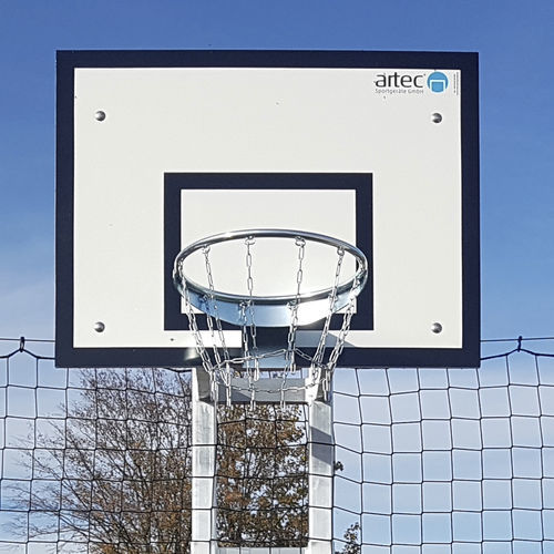 铝制篮板 - 37251-1 - artec Sportsgeräte GmbH - 长方形 / 白色 / 户外
