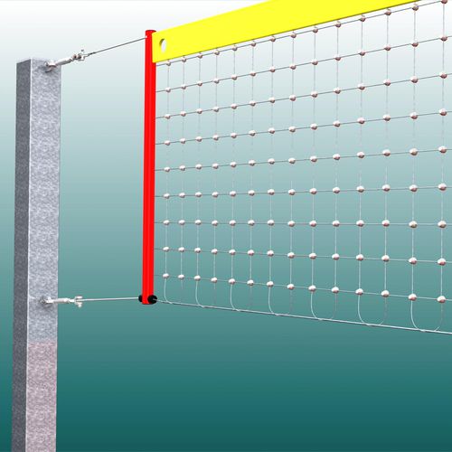 银色排球网 - 33004 - artec Sportsgeräte GmbH - 2 mm / 训练 / 户外