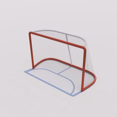 金属曲棍球门 - YOUTH - Nordic Sport - 可运输 / 红色 / 热漆处理