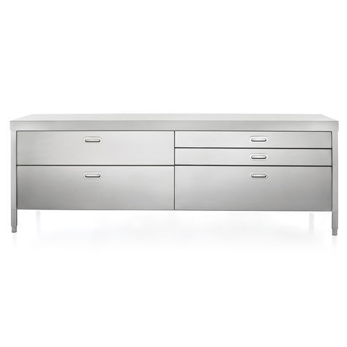 独立整体厨房组件 - 250C-CONTENIMENTO/2 - ALPES-INOX - 独立式 / 带抽屉