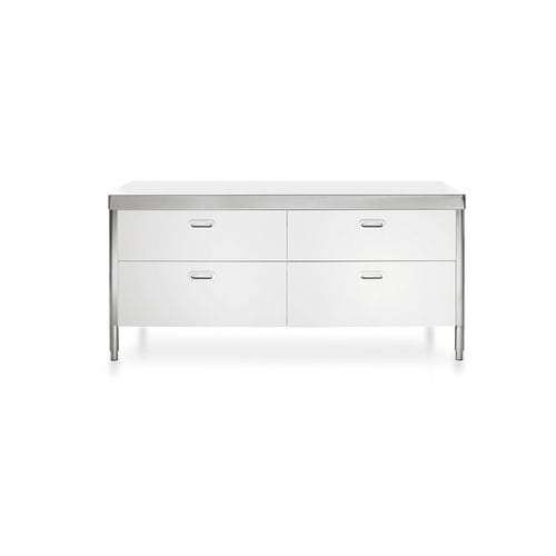 独立整体厨房组件 - 190C-CONTENIMENTO-1 - ALPES-INOX - 独立式 / 带抽屉
