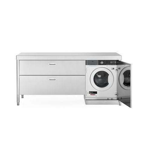 带脚收纳柜 - 190C-LAVATRICE-1 - ALPES-INOX