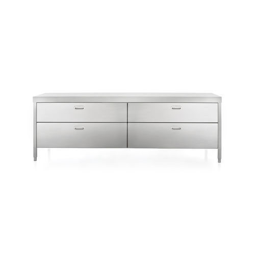 独立整体厨房组件 - 250C-CONTENIMENTO-1 - ALPES-INOX - 独立式 / 带抽屉