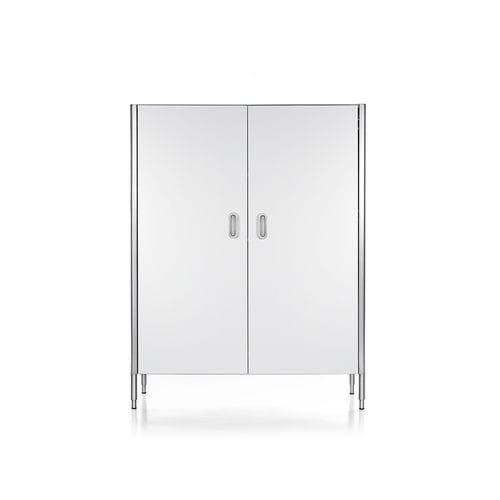 现代风格厨房收纳柜 - 128/165 DISPENSA/1 - ALPES-INOX - 不锈钢