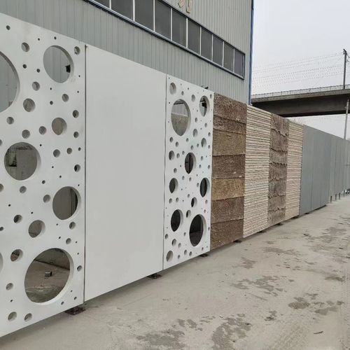 立面板 - Sino-sina building materials co., ltd - 高性能混凝土 / 立式 / 穿孔