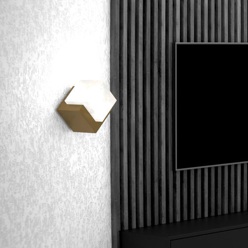 现代风格壁灯 - CUBO  - Ambiate Lighting - 室内 / 黄铜 / 大理石