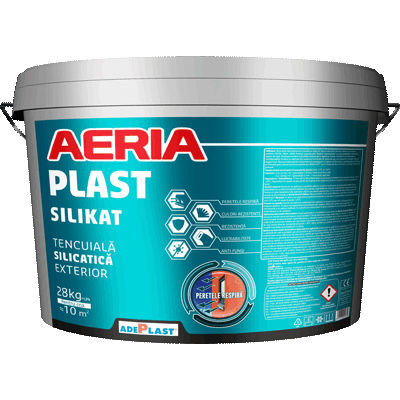 装饰涂料 - AERIA PLAST SILIKAT  - AdePlast - 防护 / 室内 / 用于金属