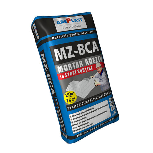 固结砂浆胶合剂 - MZ BCA  - AdePlast - 用于石工 / 矿物 / 水泥和石灰基底