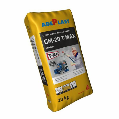 末道灰泥 - GM T-MAX  - AdePlast - 用于堵塞 / 水蒸汽渗透性 / 防紫外线