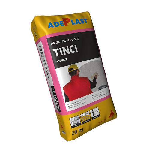 修补砂浆 - TINCI  - AdePlast - 末道 / 用于石膏板 / 水泥