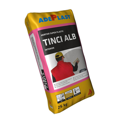 修补砂浆 - TINCI ALB  - AdePlast - 末道 / 用于石膏板 / 水泥