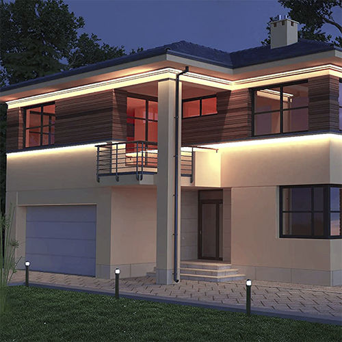 LED照明顶角线 - ELCS - Eleni LIGHTING - 用于外墙 / 发泡聚苯乙烯EPS / 户外