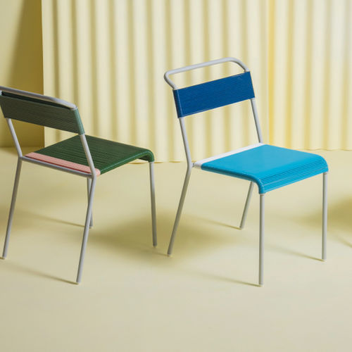 现代风格椅子 - COLORIN - Mexa Design - 室内 / PVC / 金属桌脚