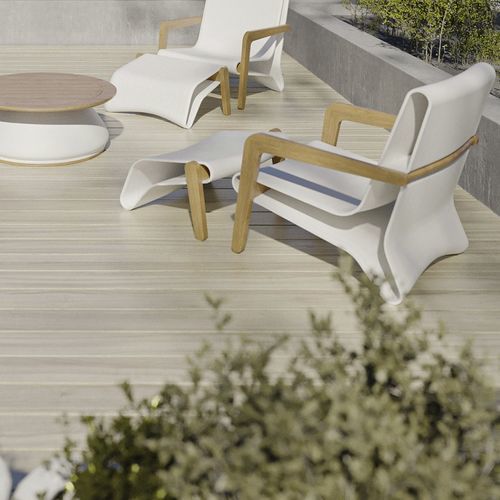 现代风格脚凳 - SOLIS ADIRONDACK - Model No. Furniture - 木质 / 树脂 / 户外