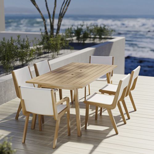 现代风格餐桌 - SOLIS - Model No. Furniture - 樱桃木 / 榆木 / 樱桃木桌脚