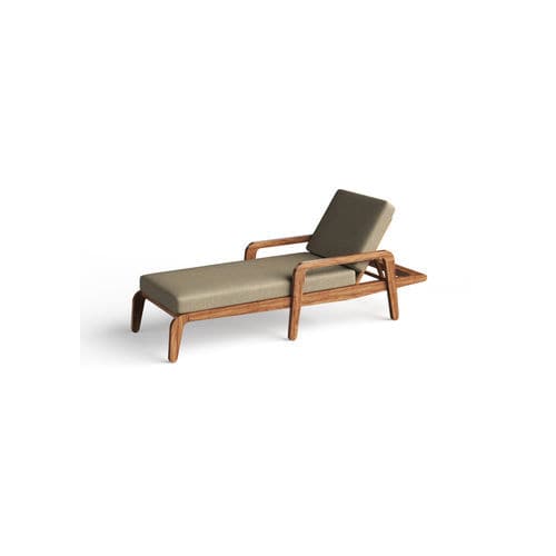 现代风格日光浴躺椅 - CYNARA - Model No. Furniture - 布料 / 樱桃木 / 榆木