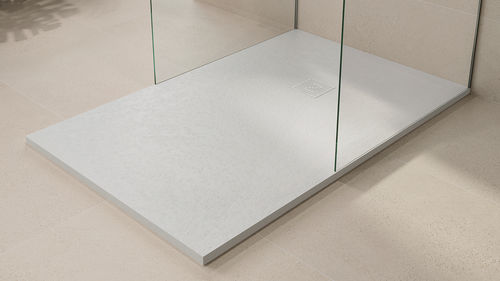 长方形淋浴房底盆 - SMART KORVIT - ZENON SMART SOLID SURFACE - 放置式 / 坚硬表面 / 防滑