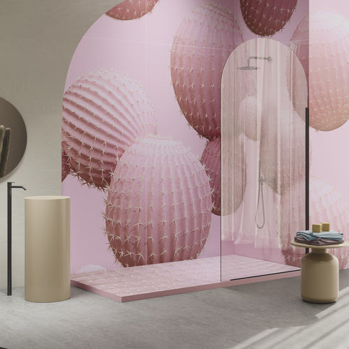 长方形淋浴房底盆 - CREATE DREAMS SMART - ZENON SMART SOLID SURFACE - 放置式 / 坚硬表面 / 防滑