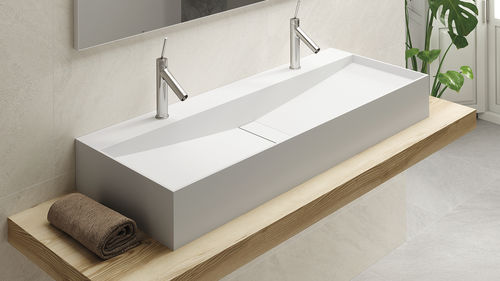 台上盆 - DINAMARCA - ZENON SMART SOLID SURFACE - 坚硬表面 / 抗菌 / 双