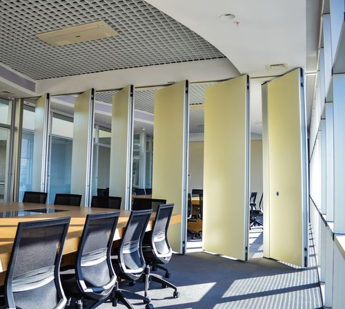 折叠推拉式隔断 - ALNOWALL - ALN Office - Altinbölme Partition Wall - 旋转滑动式 / 折叠式 / 玻璃板