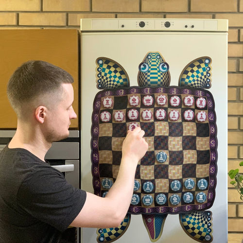 塑料儿童游戏板 - TURTLE CHESS - ARTBUZ creative workshop - 壁挂 / 动物 / 装饰