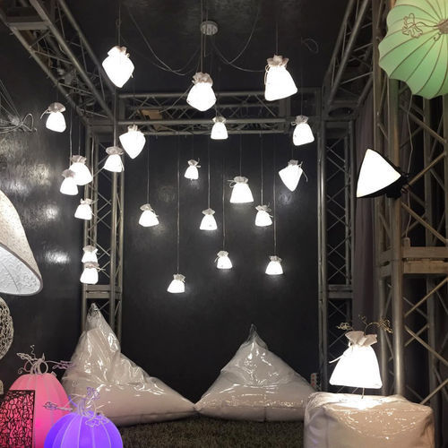 现代风格枝形吊灯 - LIGHT BAGS - ARTBUZ creative workshop - 钢 / 镍制 / 布料
