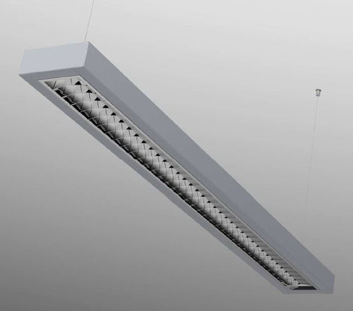 悬挂式照明设备 - TL-8 - pti-lighting - 荧光 / 长方形 / IP20