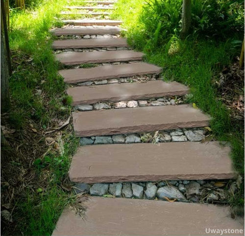 砂岩台阶 - Uway Stone India Pvt Ltd - 耐用