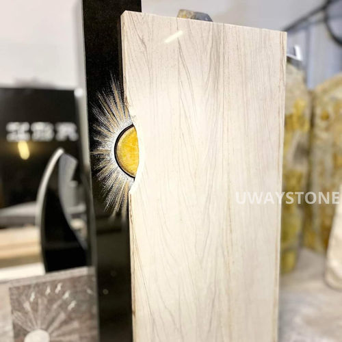 花岗岩天然石板 - SILVER MACAUBAS - Uway Stone India Pvt Ltd - 墙面 / 立面 / 用于室内