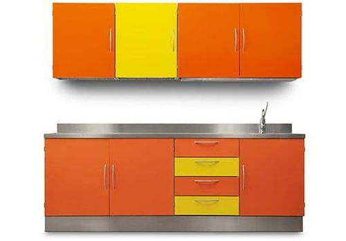 现代风格厨房 - AGMA ARREDO INOX PROFESSIONALE SRL A SOCIO UNICO - 不锈钢 / 带手柄 / 带有平开门