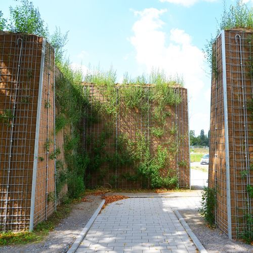模块化面板降噪墙 - INSA TERRA - Insametal - 聚丙烯 / 用于道路 / 钢结构