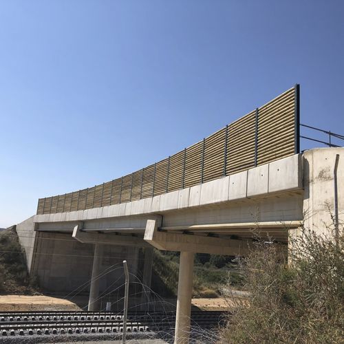板式围栏 - INSA VP02 - Insametal - 用于道路 / 木质 / 直线型