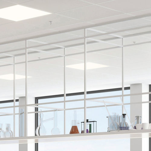 矿物纤维吊顶 - HYGENA Plain - Knauf Ceiling Solutions - 方砖 / 用于无菌室 / 室内